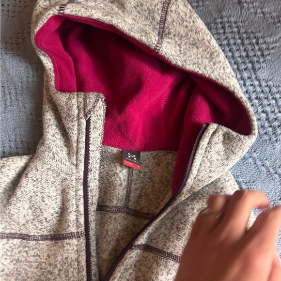 Nordic brand fleece size small Zip-Up Jacket with Pink Lining - Picture 2 of 7